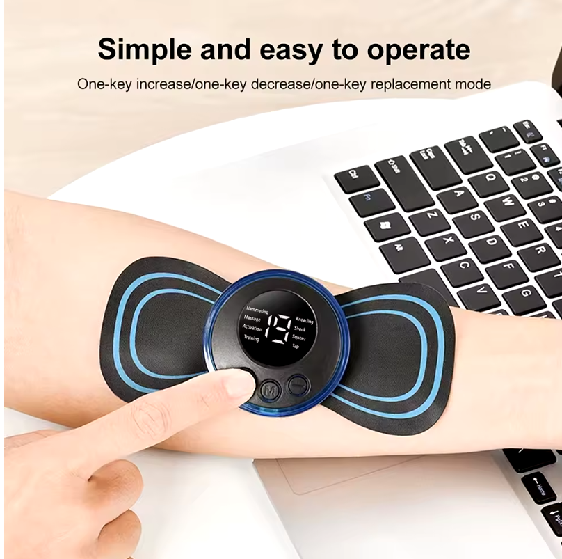 Nackmassager Mini Elektrisk - En Mindre Massör